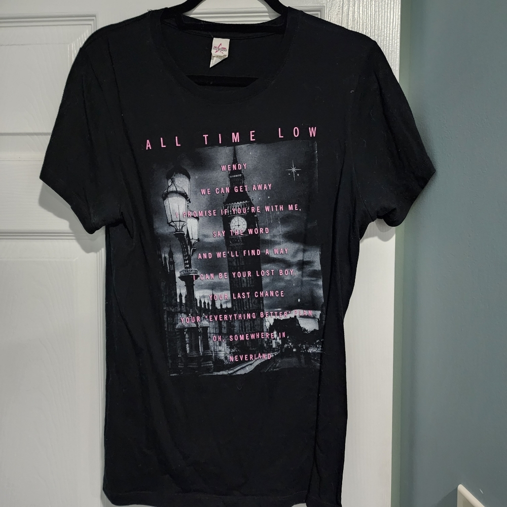All Time Low XL short sleeve shirt